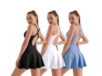 High-stretch Dresses, New Summer Nude Anti-walking Sports Dresses null